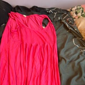 Vibrant Pink Sleeveless Dress